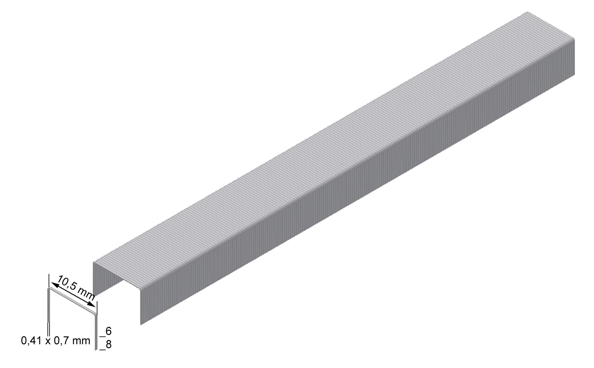 Prebena Heftklammern VZ06CNK verzinkt