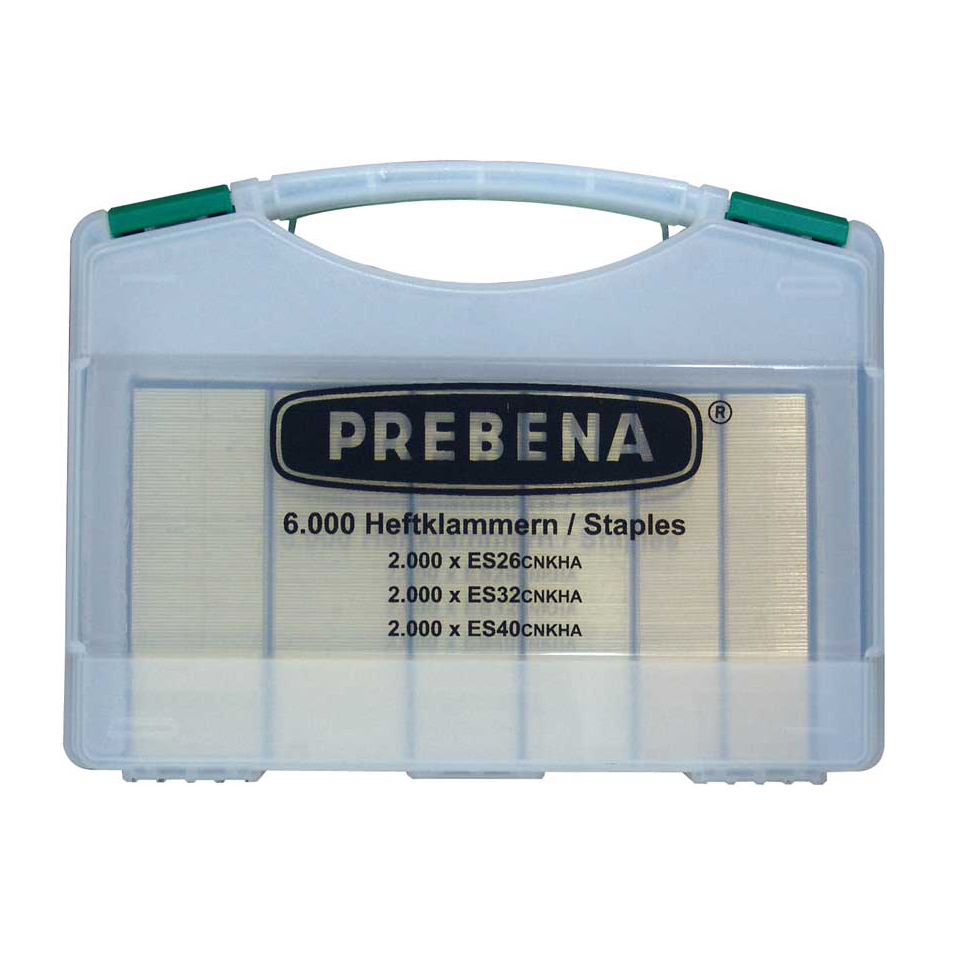 Prebena Heftklammern ES-Box im Koffer