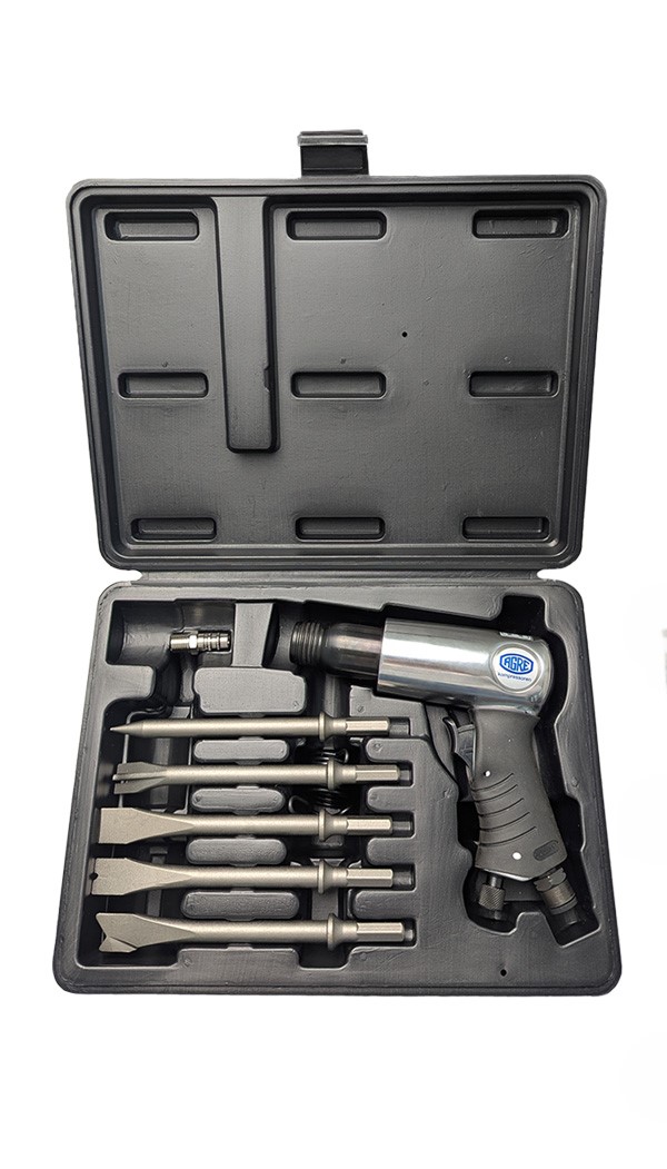 AGRE Meißelhammer Profi 1,5kg Set inkl. 5 Meißel