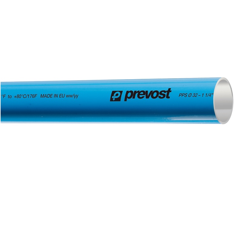 PREVOST-BLAU ALUMINIUM-ROHR Rohraußen-Ø = 25 | Länge 5,5 m (Ersetzt PPS TUB25L6)