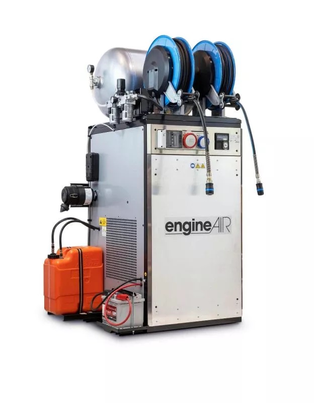 Kolbenkompressor mit Dieselmotor Typ BI engineAIR 17/90 12 ES