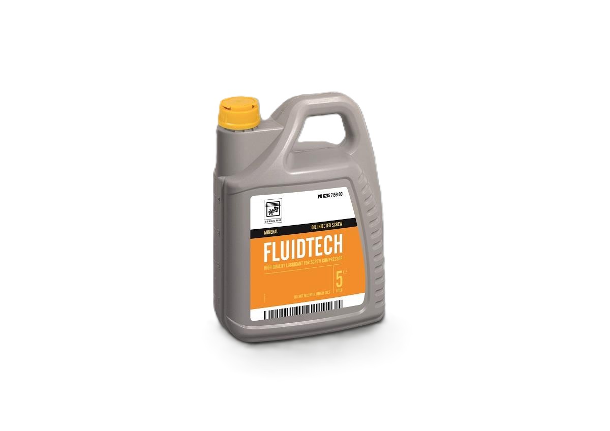 Qualitätsöl für Schraubenkompressoren FluidTech 5L 3100011876