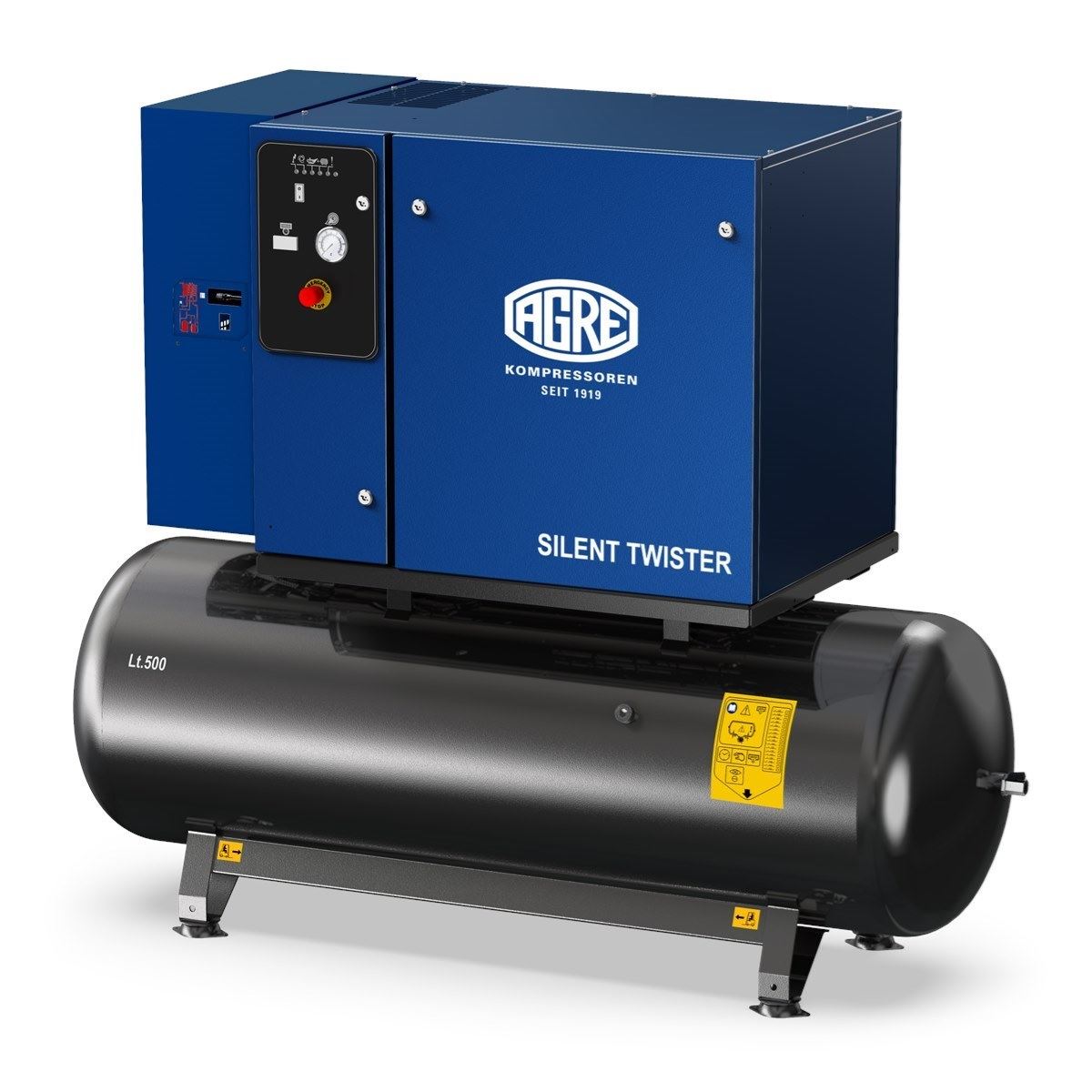 AGRE Kolbenkompressor SILENT DRY TWISTER 1300 D 500
