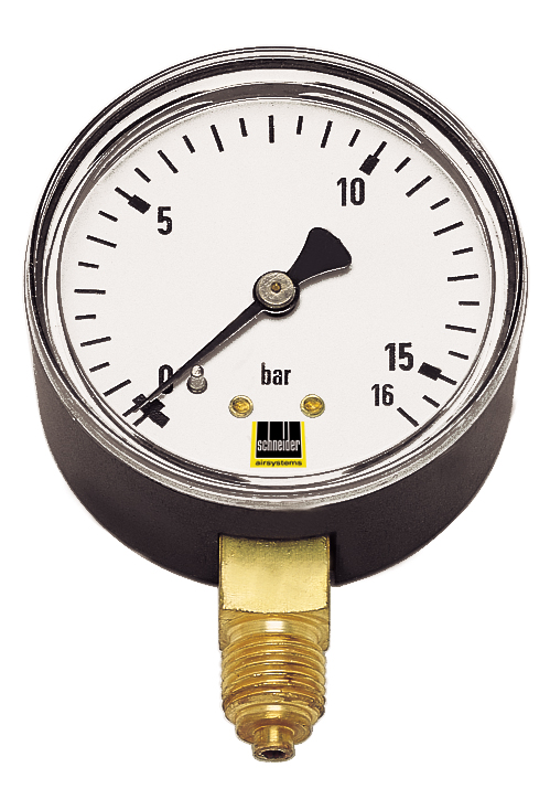 Manometer MM-S 50-6b G1/4 Messbereich 0-6 bar Gehäuse 50 mm senkrecht DGKE670030