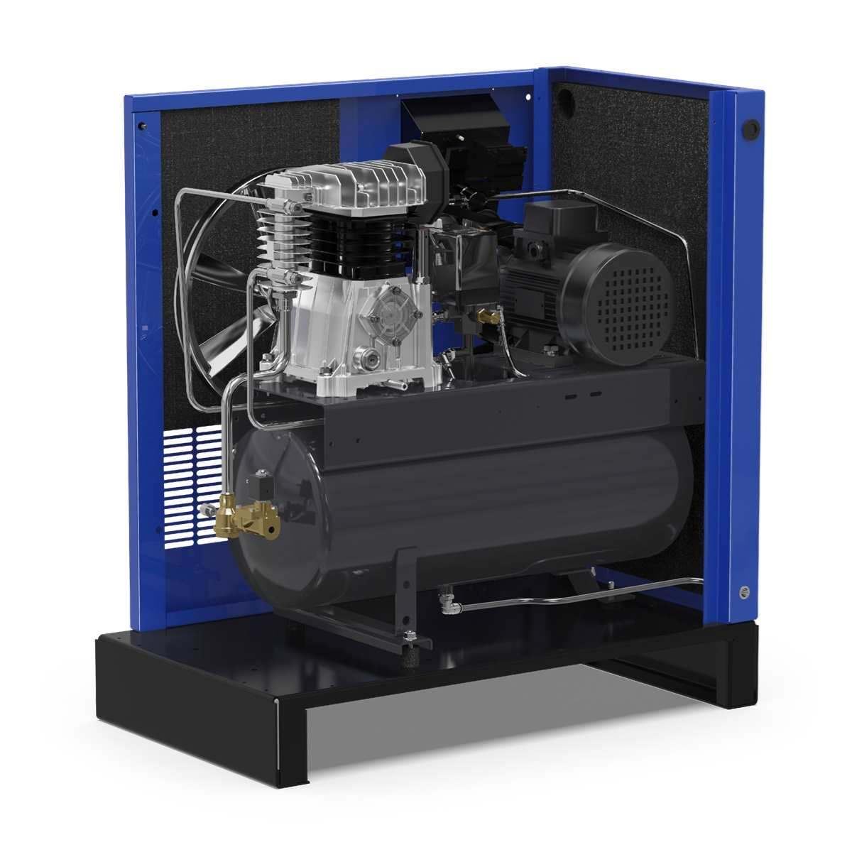 AGRE Kolbenkompressor SILENT TWISTER 300D