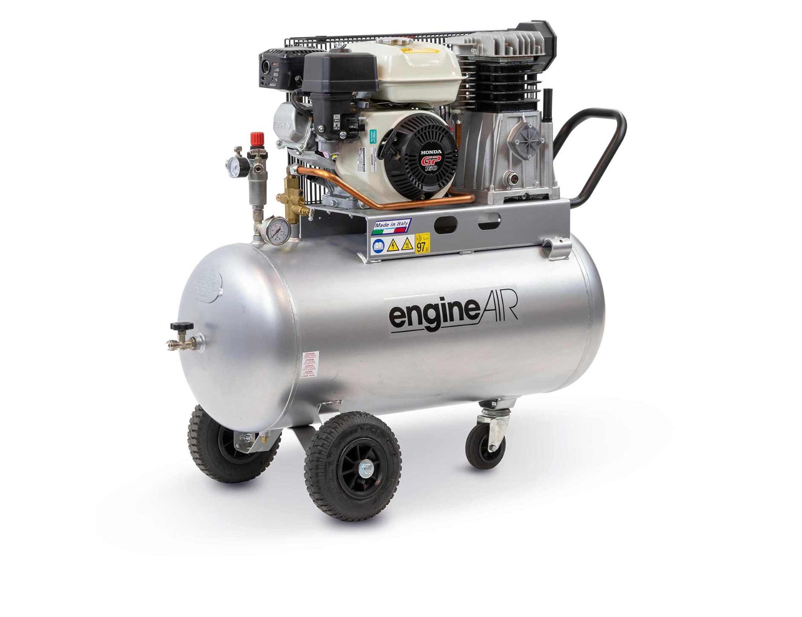 Kolbenkompressor mit Benzinmotor Typ engineAIR 5/100