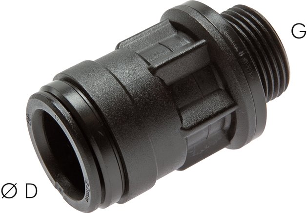 Gerader Steckanschluss G 1/2"-15mm, IQS-Big