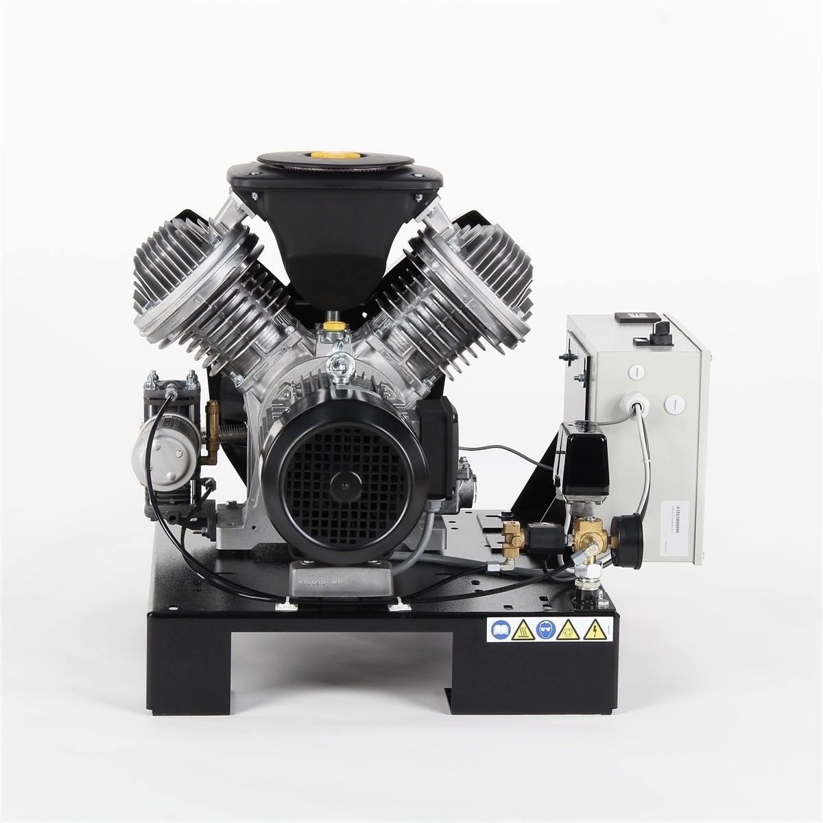 AGRE Industrie-Kolbenkompressor Typ PLG MEK-O-7.5 10 YD D auf Grundrahmen, 4116002293