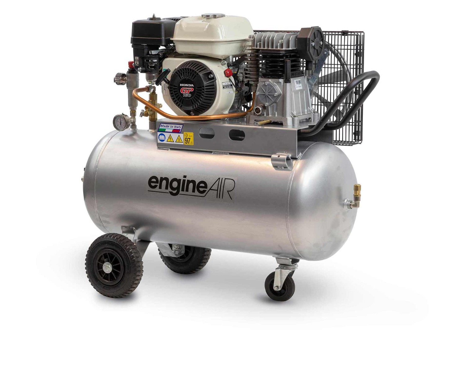 Kolbenkompressor mit Benzinmotor Typ engineAIR 4/100