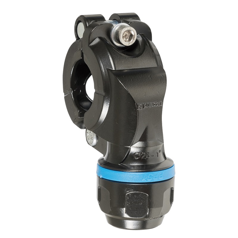 PREVOST-ABZWEIGFLANSCH für Rohr mit außen-Ø = 40 für Rohr mit außen-Ø = 20
